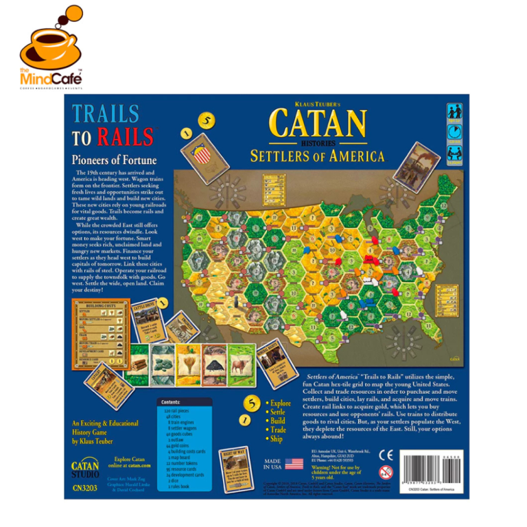 Catan Histories Settlers of America - The Mind Cafe